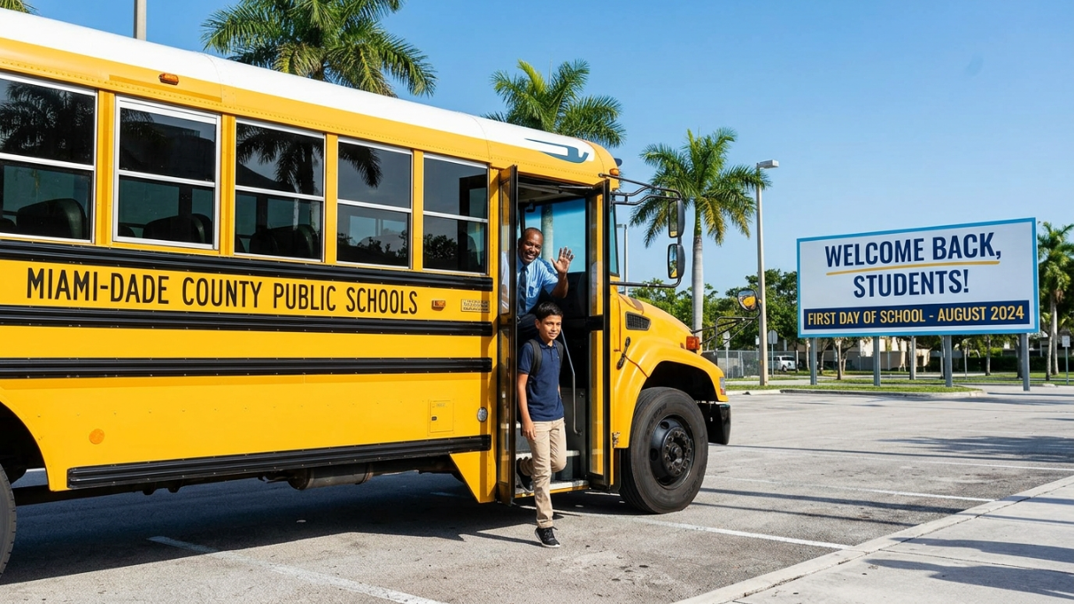 Calendar for Miami Dade Public Schools